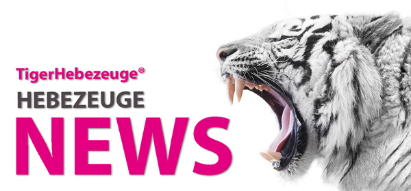 TigerHebezeuge® Shop-NEWS: Neue Hebezeuge im Liefersortiment