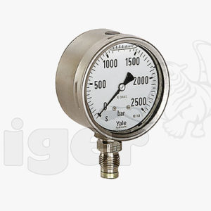 Hydraulik Manometer-Satz zur analogen Druckanzeige als Betriebsdruckanzeiger mit Verschraubung