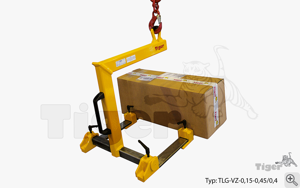 Tiger Sonder-Krangabeln und Ladegabeln | Sonder-Lastgabeln zur Lastaufnahme mit einem Kran