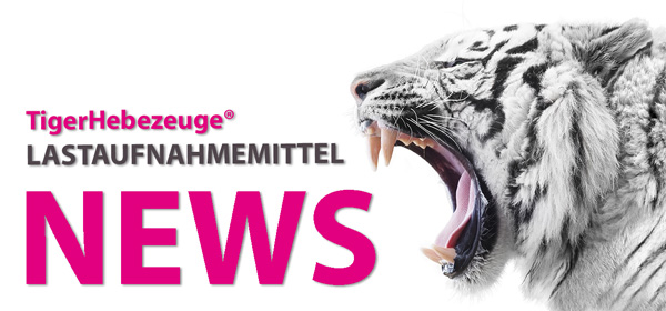 TigerHebezeuge® Shop-NEWS: Neue Lastaufnahmemittel im Liefersortiment