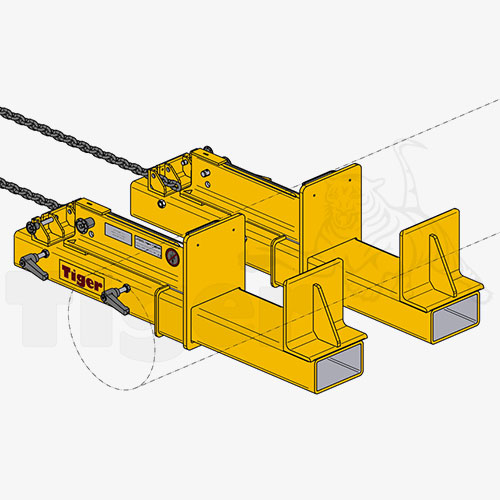 Tiger Sonderbau Stapleranbaugeräte - Sonder-Lastaufnahmemittel für den Staplerbetrieb