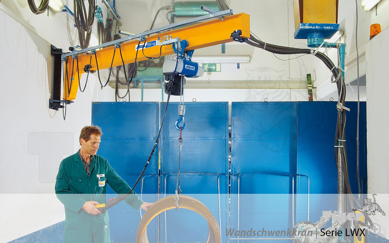 2. Produktbild zu befestigung wandkonsole wandschwenkkran