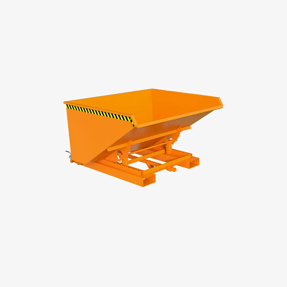 Produktbild von tigerhebezeuge spaenebehaelter orange lackiert typ 4AS 900 ORANGE 01 x