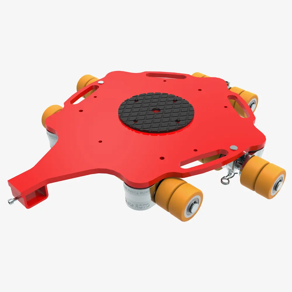 Produktbild von tigerhebezeuge rotationsfahrwerke schwerlast transportfahrwerke typ RF64