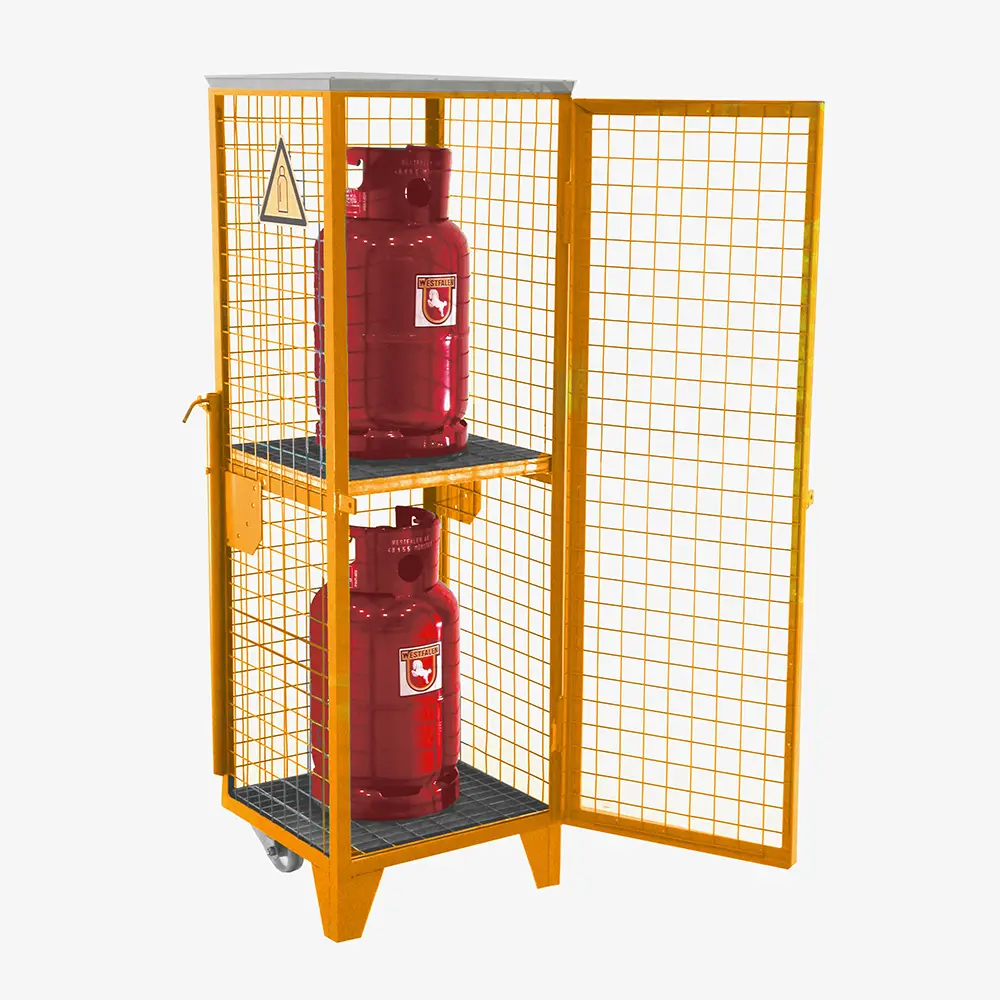Produktbild von tigerhebezeuge gasflaschen depot orange lackiert typ GFD R 2 ORANGE 01 x