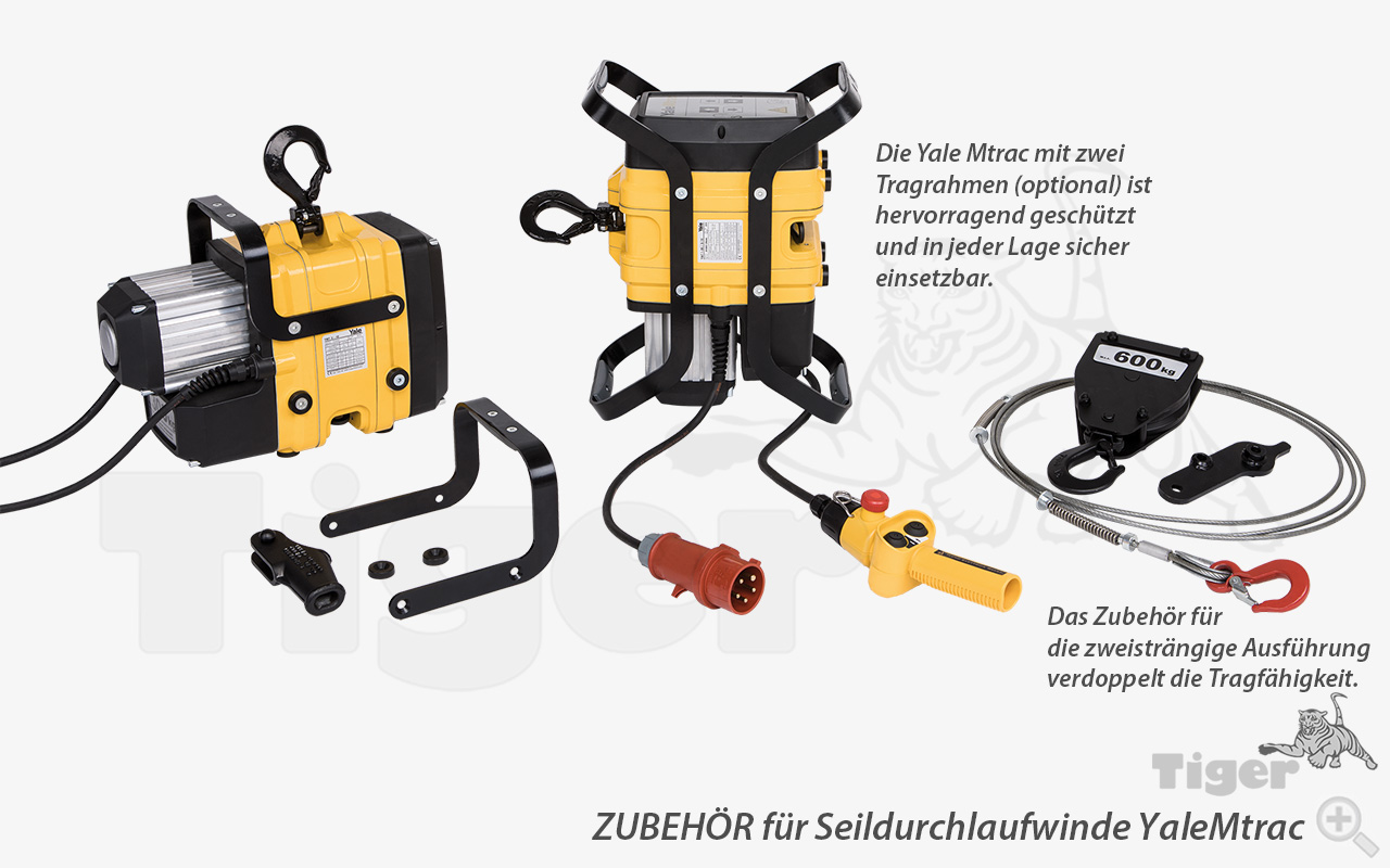 2. Produktbild zu seildurchlaufwinde yalemtrac zweistraenig