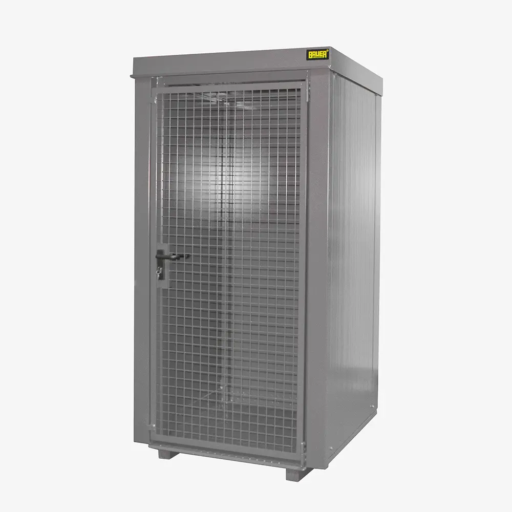 Produktbild von tigerhebezeuge gasflaschen container grau lackiert typ GFC B M0 GRAU 01 x