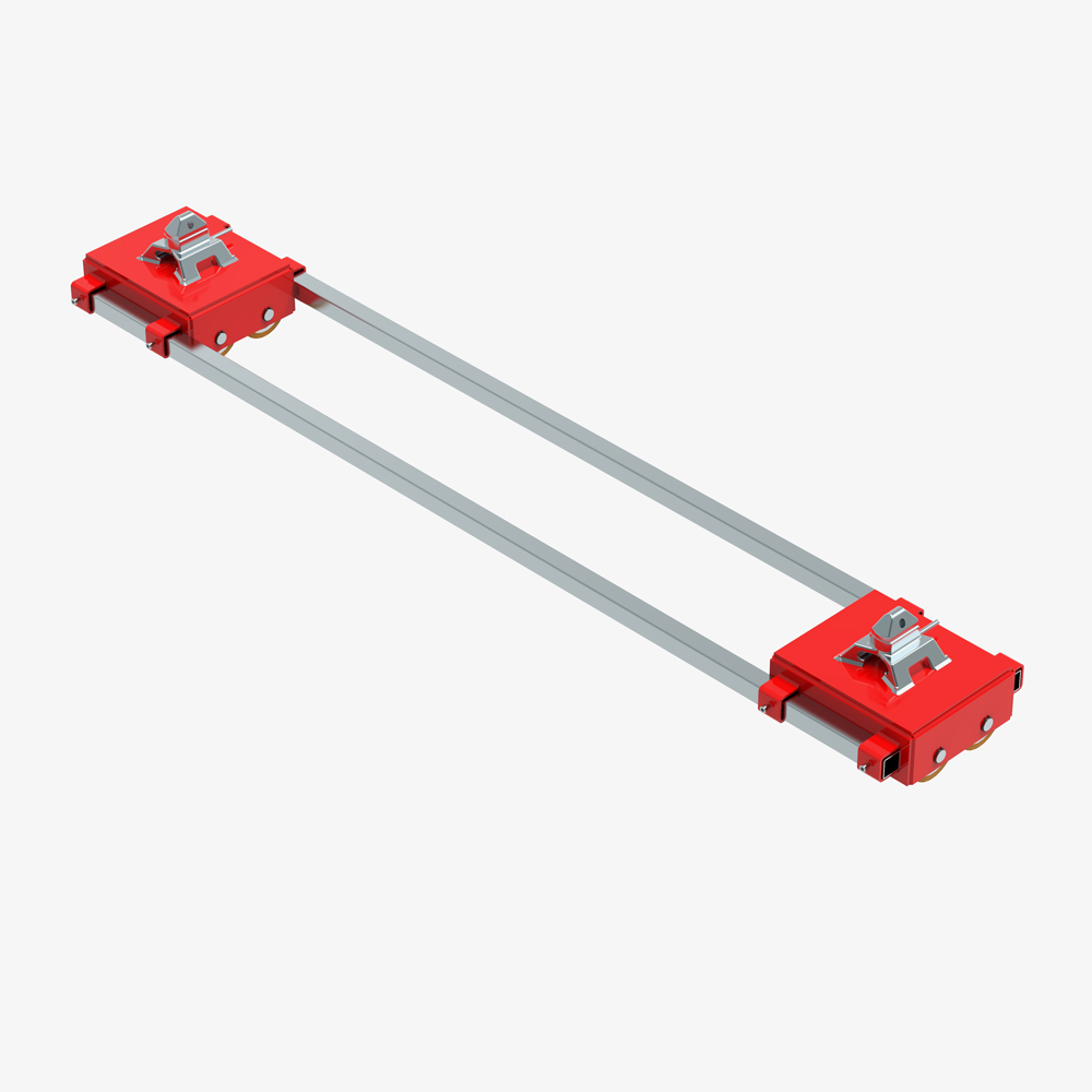 Produktbild von tigerhebezeuge schwerlast transportfahrwerk iso con hinten starr typ ICX32S