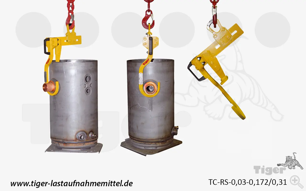 Produktbild von Tiger Sonder-C-Haken mit stufenlos verstellbarer Kranaufhängung Serie Sonder-TC-RS tiger-sonder-coil-c-haken-tc-rs-0-03-0-172-0-31