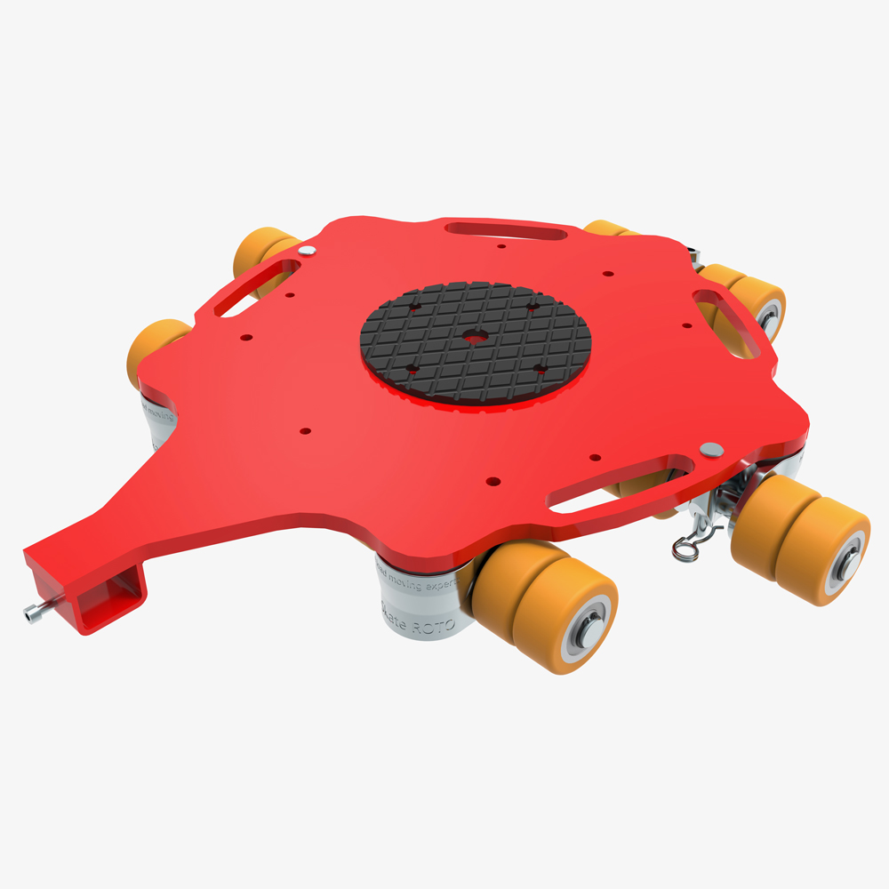 Produktbild von tigerhebezeuge rotationsfahrwerke schwerlast transportfahrwerke typ RF64