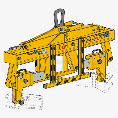 Produktbild von parallel hebegreifer pg r vp wp 2000kg