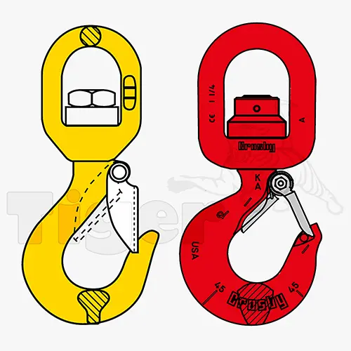 TigerHebezeuge-Shop Ketten-Beschlagteile Wirbellasthaken