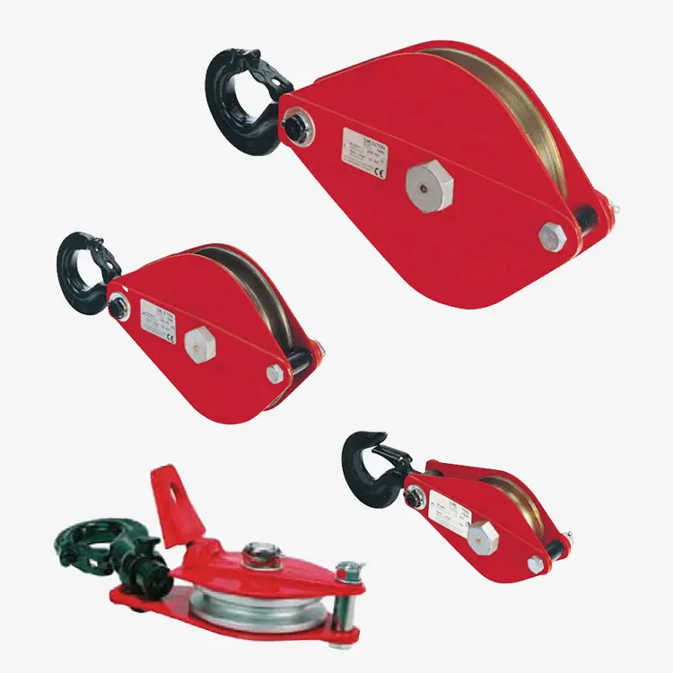 TigerHebezeuge-Shop Seilumlenkungen und Seilrollen Drahtseilkloben