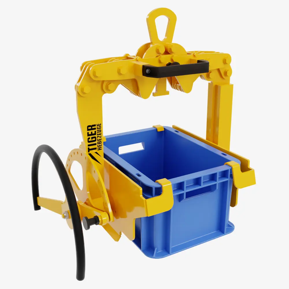 Produktbild von tigerhebezeuge tiger bito BN4321 kastengreifer mit handrad KWG KLT