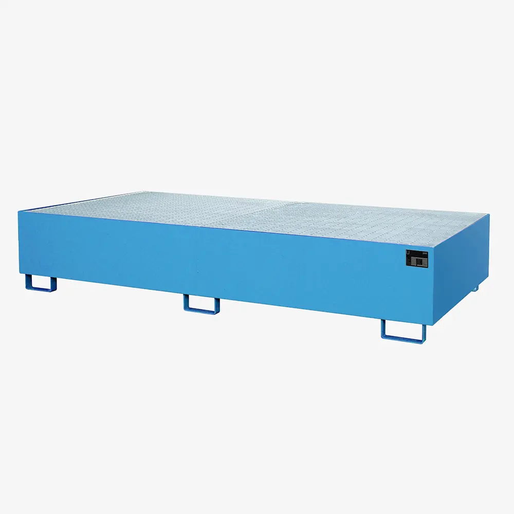Produktbild von tigerhebezeuge regalwanne blau lackiert typ RW GR 2700 3 BLAU 01 x