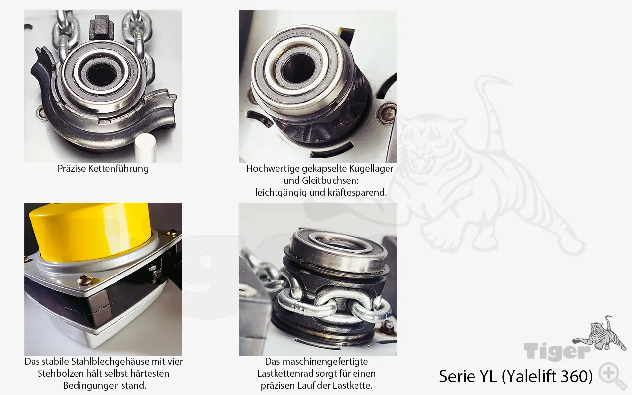 3. Produktbild zu stirnradflaschenzug yale yl details 3. Produktbild zu stirnradflaschenzug yale yl details