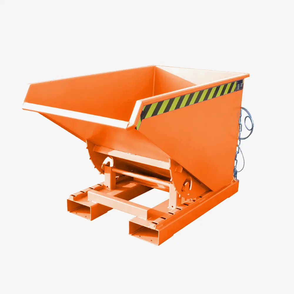Produktbild von tigerhebezeuge kippbehaelter orange lackiert typ EXPO 300 ORANGE 01 x