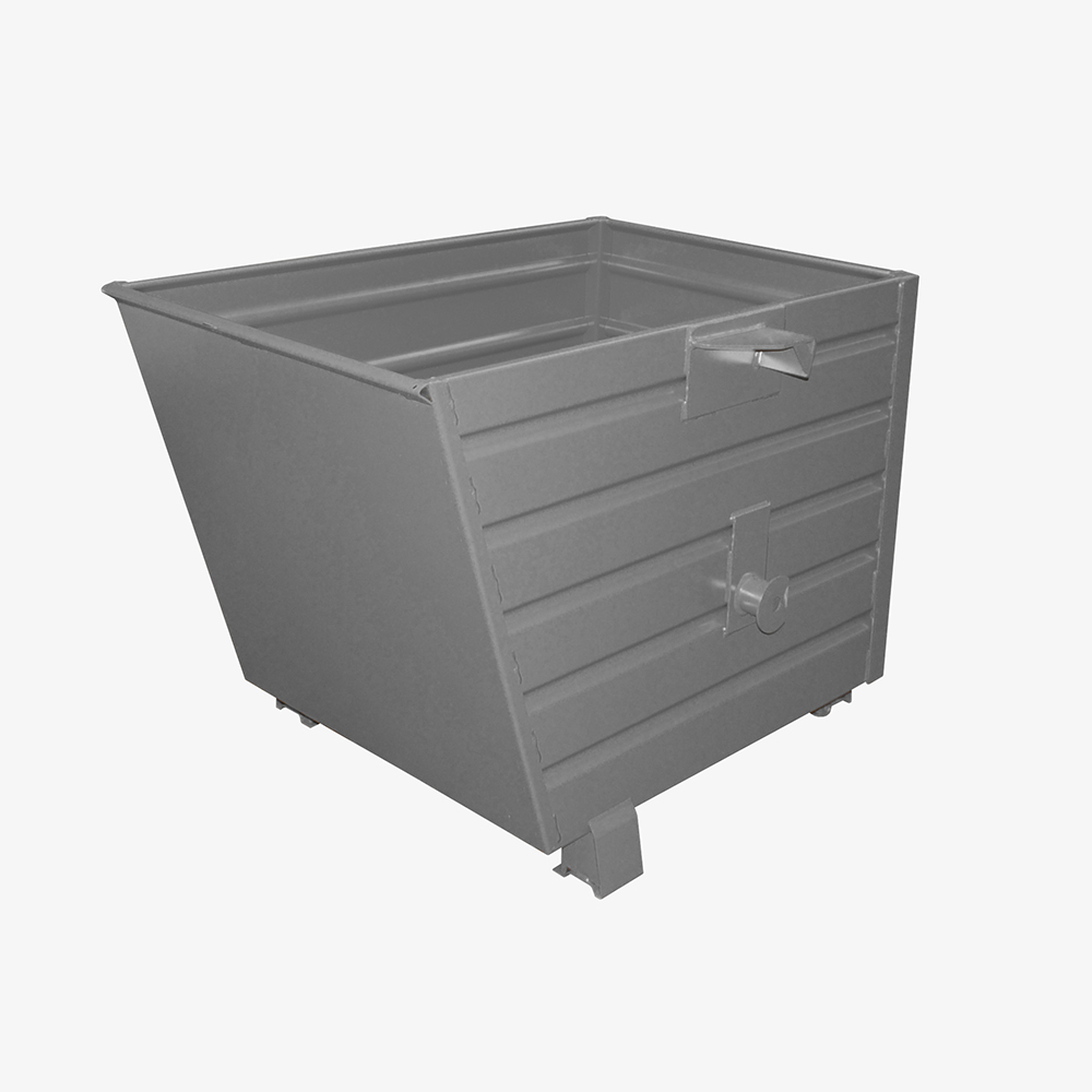 Produktbild von tigerhebezeuge stapelkipper grau lackiert typ BSK 70 GRAU 01 x
