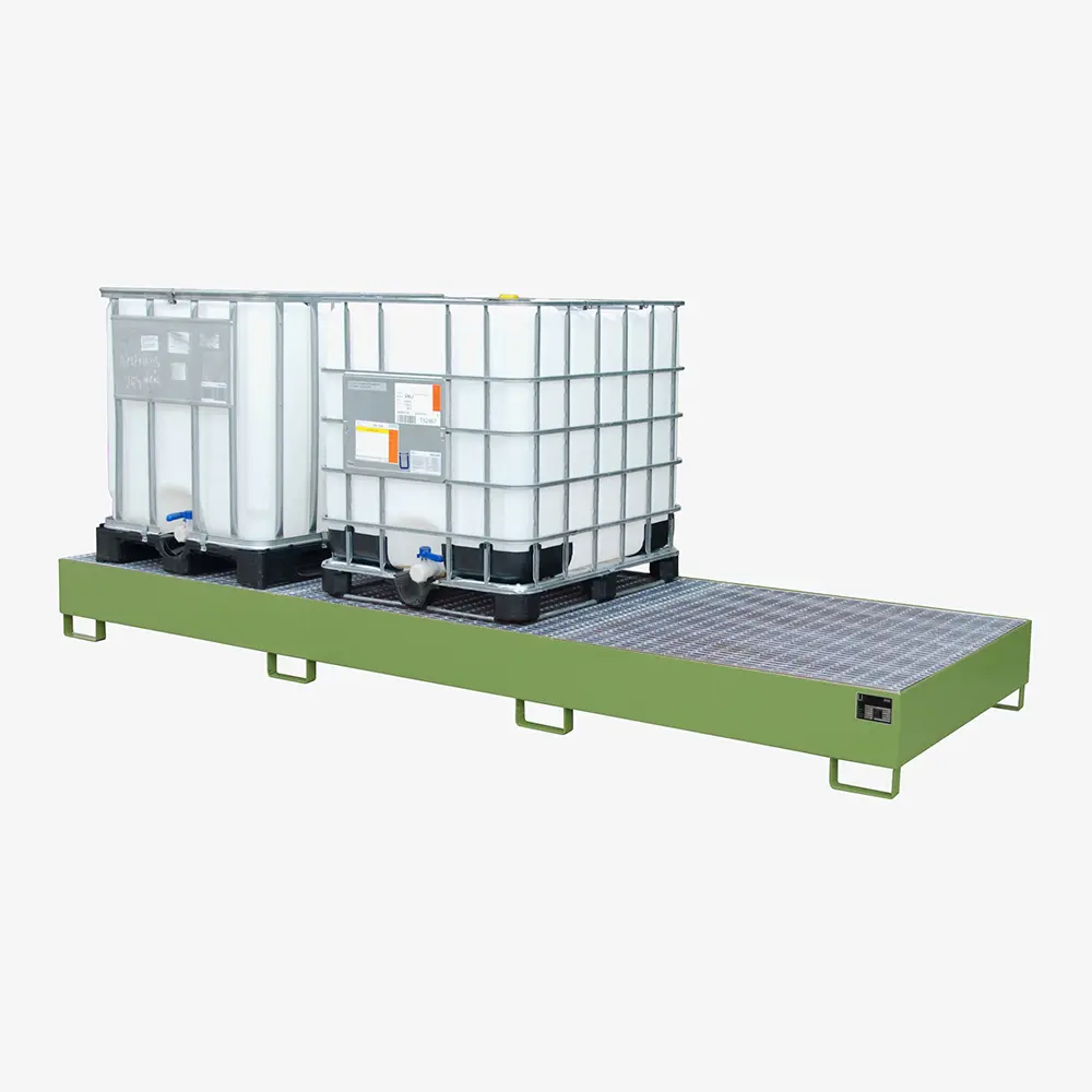 Produktbild von tigerhebezeuge auffangwanne gruen lackiert typ AW 1000 3 GRUEN 01 x