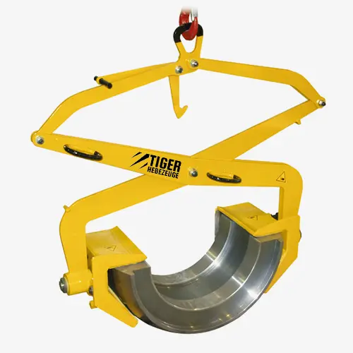 Produktbild von Tiger Sonder-Blockgreifer zum Kranen von Halschalen und Halbzylindern Serie Sonder-BG-SUD tiger-sonder-blockgreifer-fuer-halbschalen-halbzylinder-typ-BG-SUD-020-616-tigerhebezeuge