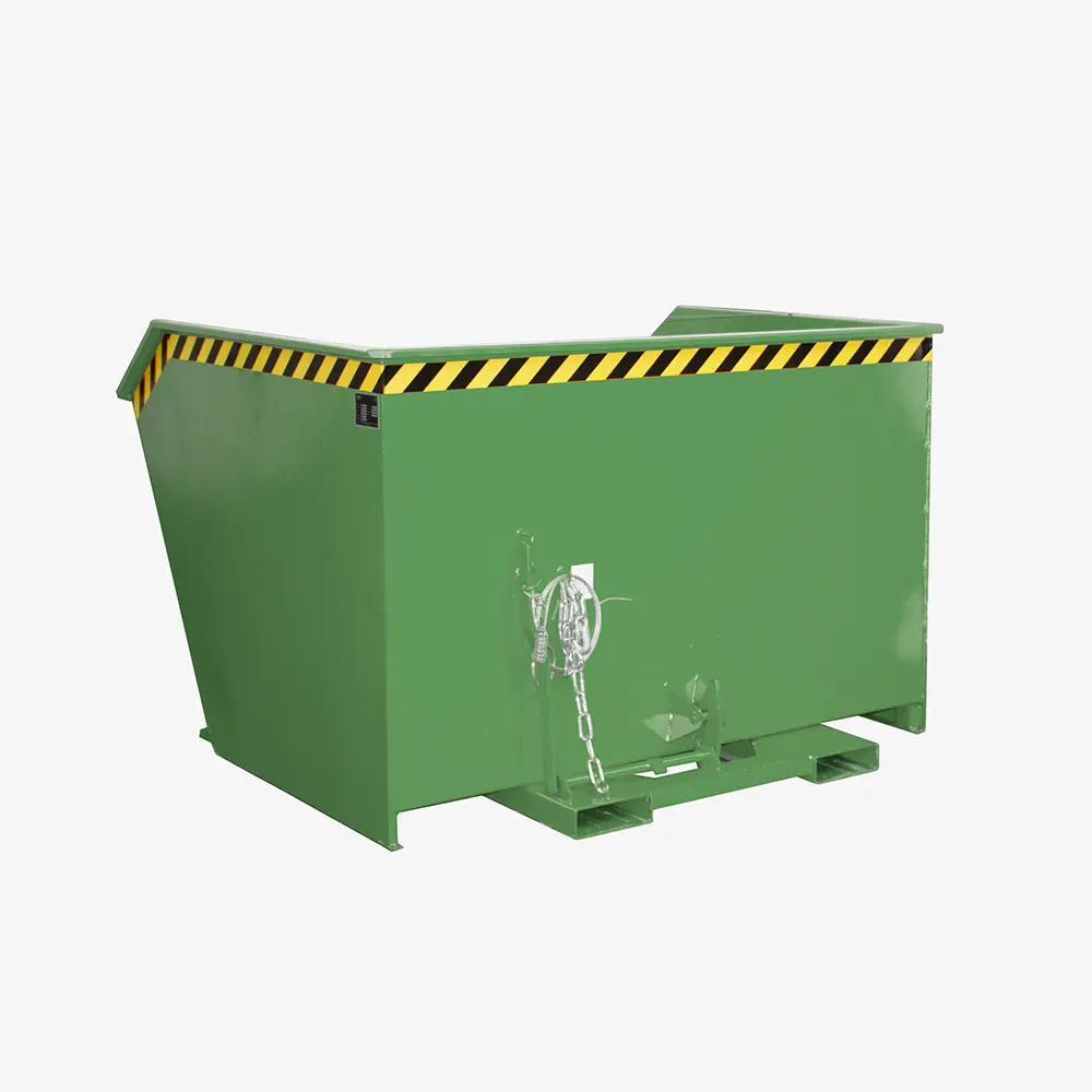 Produktbild von tigerhebezeuge kippbehaelter gruen lackiert typ GU 2000 GRUEN 01 x