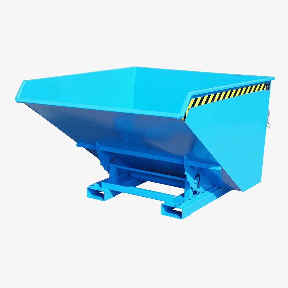 Produktbild von tigerhebezeuge kippbehaelter blau lackiert typ EXPO 1700 BLAU x