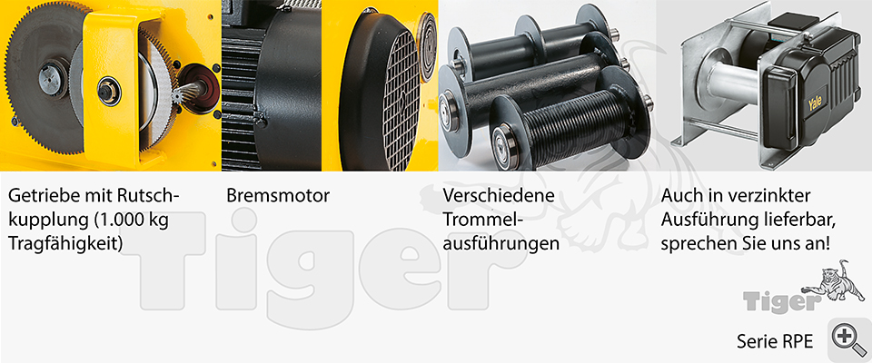 3. Produktbild zu zubehoer elektrische seilwinden yale hebezeuge 2