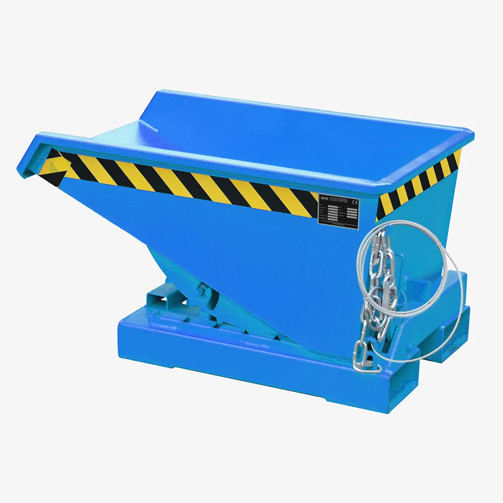 Stapler-Kippbehälter mit Abrollsystem und Seilzug - Unser Top-Seller