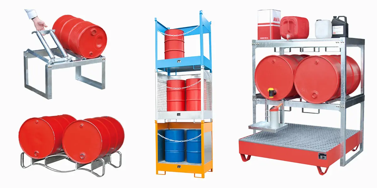 TigerHebezeuge-Shop Fasslagerung 