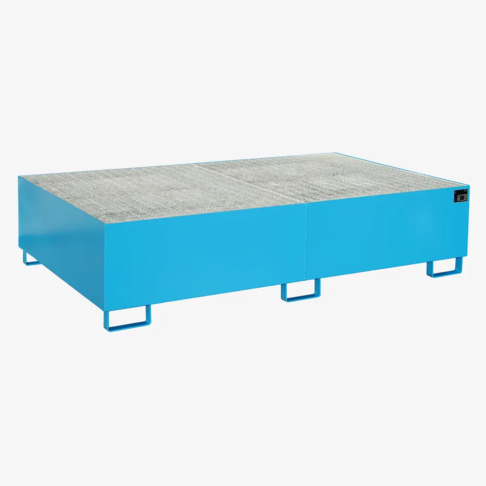 Produktbild von tigerhebezeuge regalwanne blau lackiert typ RW GR 2200 2 BLAU 01 x