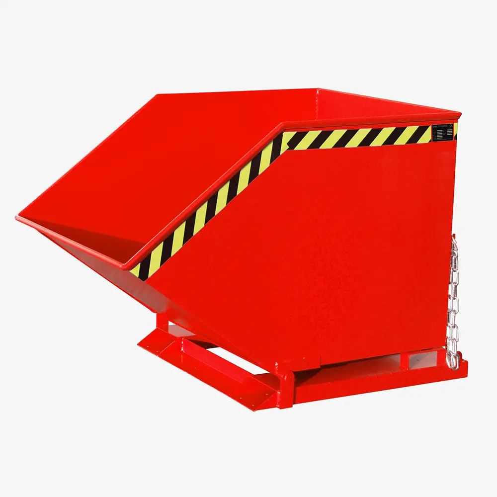 Produktbild von tigerhebezeuge kippmulde rot lackiert typ KK 800 ROT 01 x