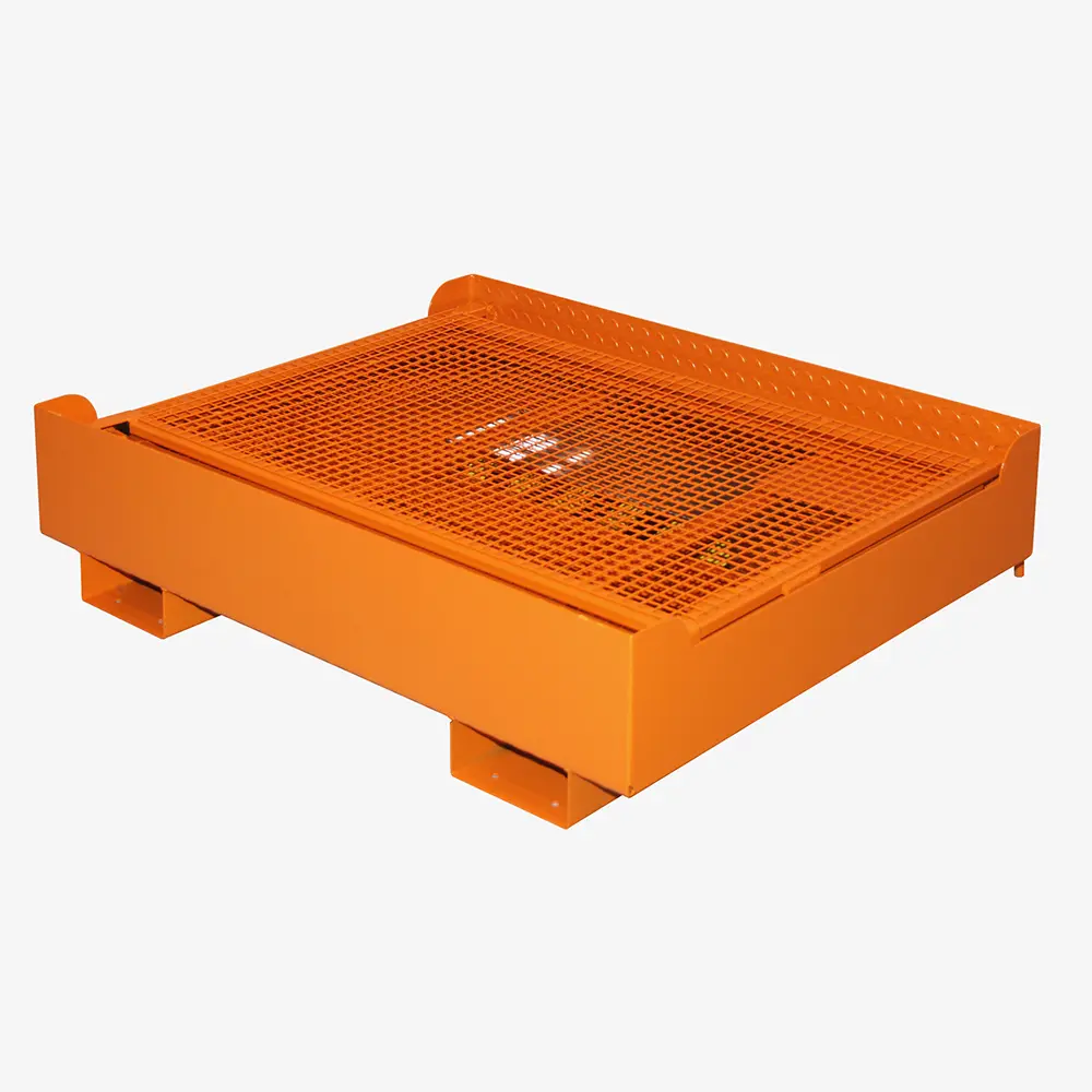 Stapler-Arbeitsbühne als zusammenklappbarer Personen-Sicherheitskorb für Stapler, faltbar