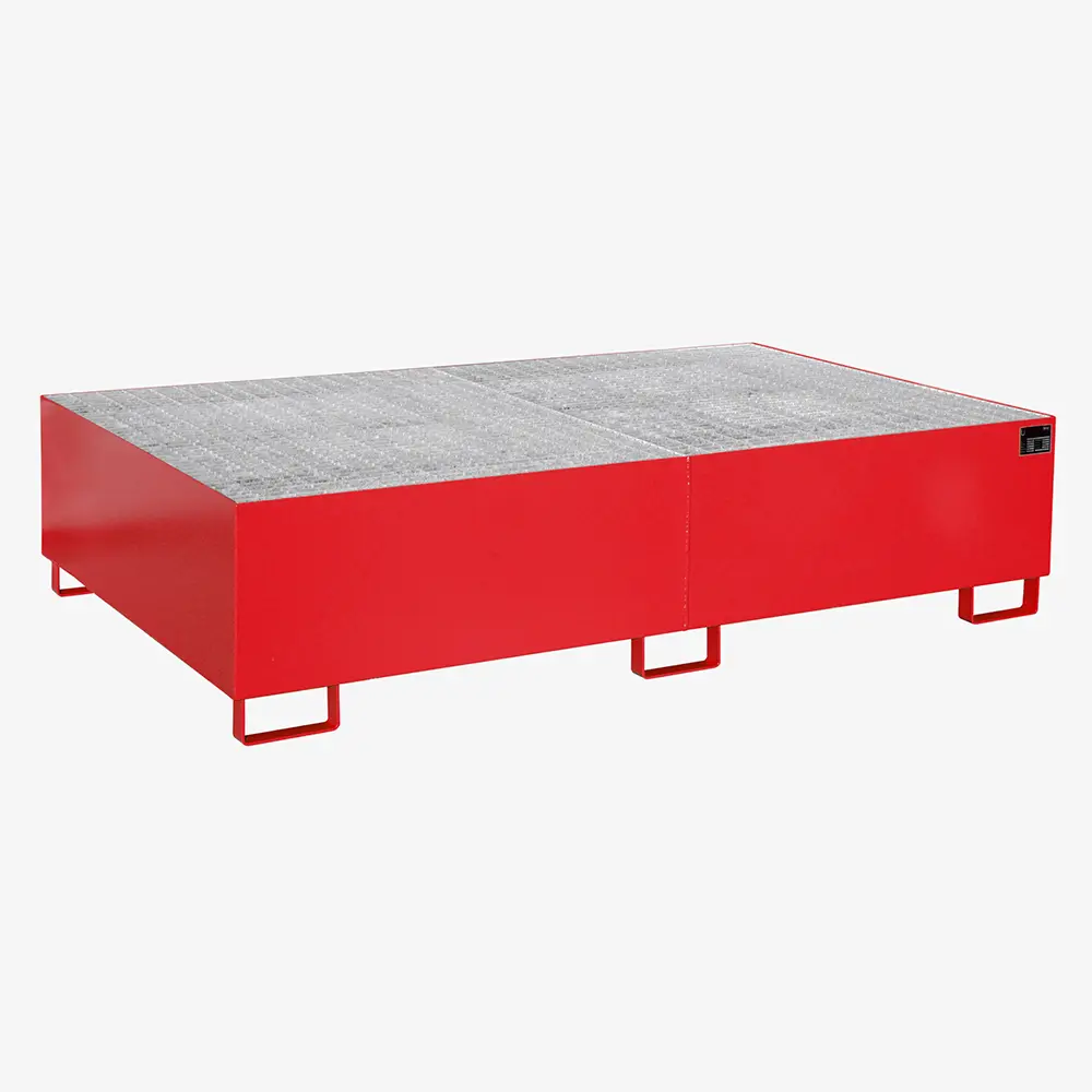Produktbild von tigerhebezeuge regalwanne rot lackiert typ RW GR 2200 2 ROT 01 x