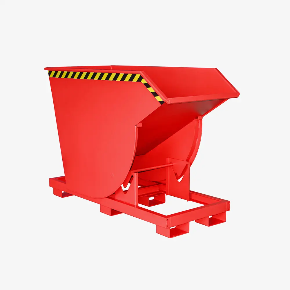 Produktbild von tigerhebezeuge kippbehaelter rot lackiert typ BKM 75 ROT 01 x