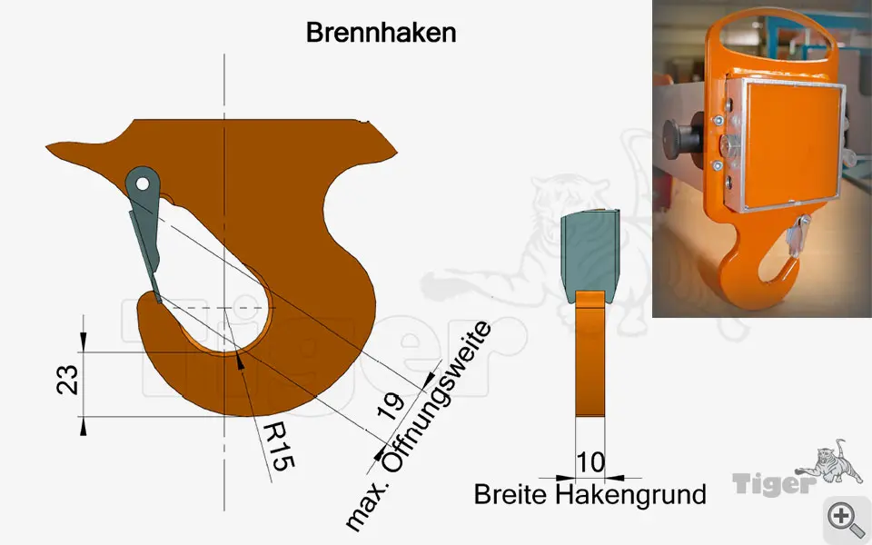 2. Produktbild zu brennhaken alu traverse 2. Produktbild zu brennhaken alu traverse