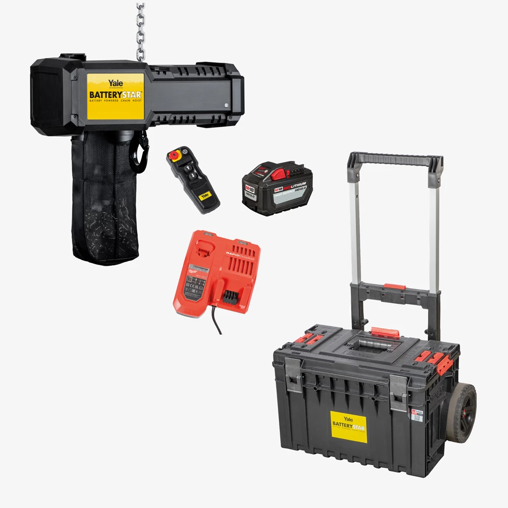 tigerhebezeuge-cmco-akku-kettenzug-typ-BSTAR-MEGA-SET-6 Typ BSTAR-MEGA-SET-6