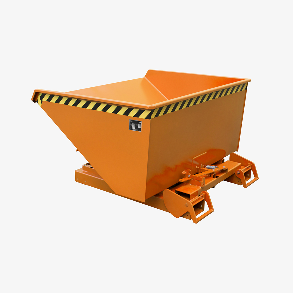 3. Produktbild zu tigerhebezeuge automatischer kippbehaelter orange lackiert typ 4A 900 ORANGE 02 x