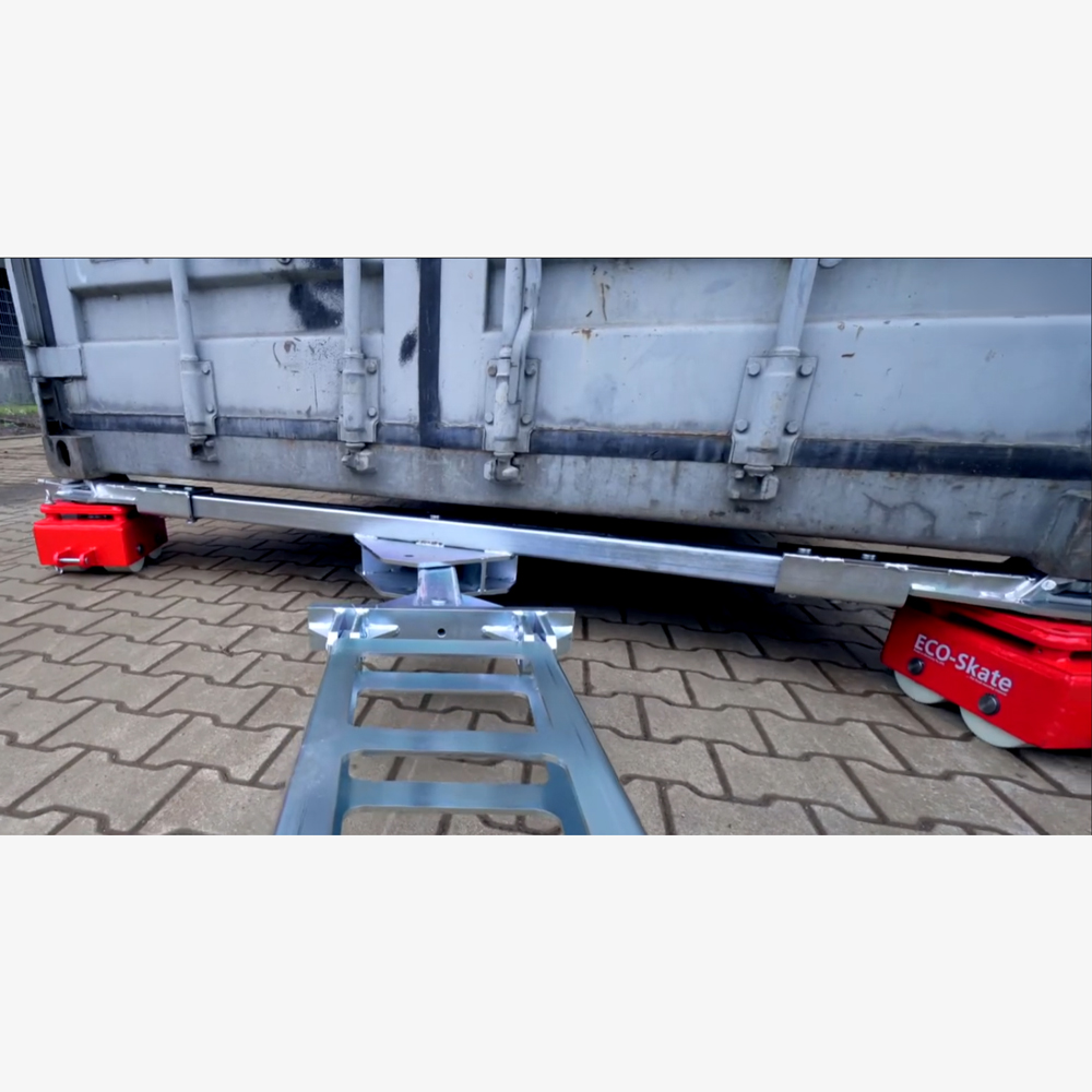 ISO-Container-Transportfahrwerke mit lenkbaren Kassetten, TLS und Nylonrollen