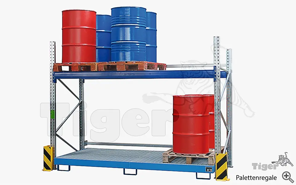 3. Produktbild zu palettenregale mit regalwanne 5 3. Produktbild zu palettenregale mit regalwanne 5