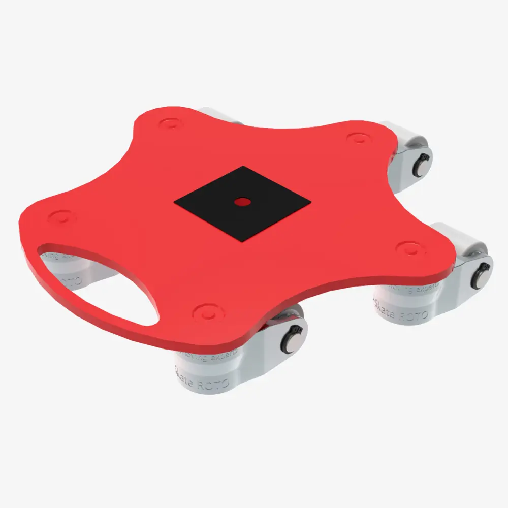 Produktbild von tigerhebezeuge rotationsfahrwerke serie ROTO MINI schwerlast transportfahrwerk typ RMN11