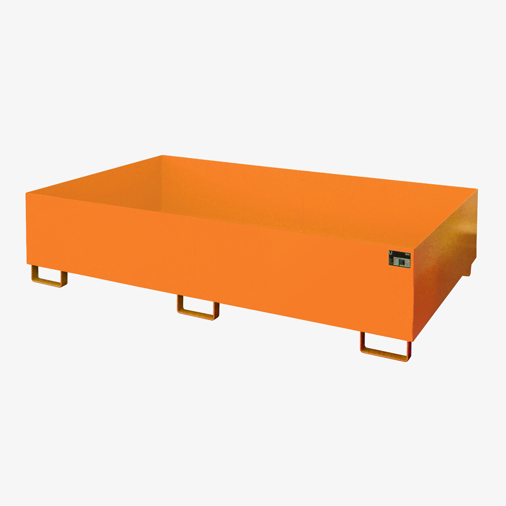 Produktbild von tigerhebezeuge regalwanne auffangwanne fuer hochregal typ RW 2200 2 orange