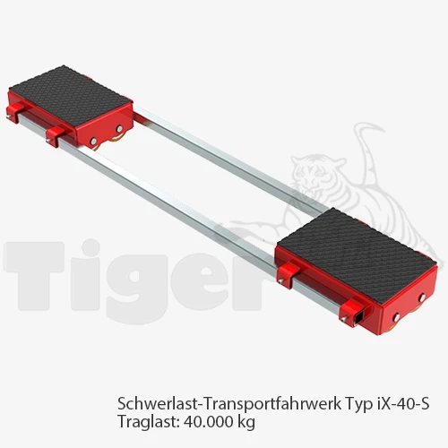 tigerhebezeuge-schwerlast-transportfahrwerk-iX-40-S Typ iX-40-S