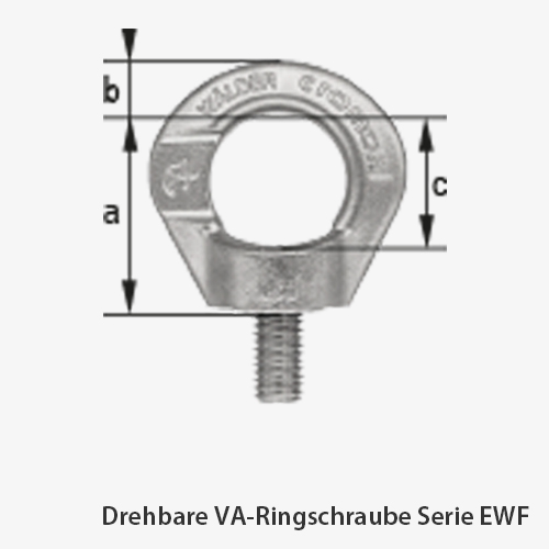Technisches Bild für drehbare-niro-ringschraube-serie-ewf-zeichnung