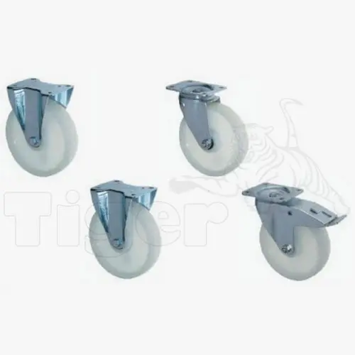 Produktbild von Schwerlast-Rollensatz Zubehör-Artikel zum Nachrüsten Serie BRS tigerhebezeuge-spaenebehälter-serie-BRS