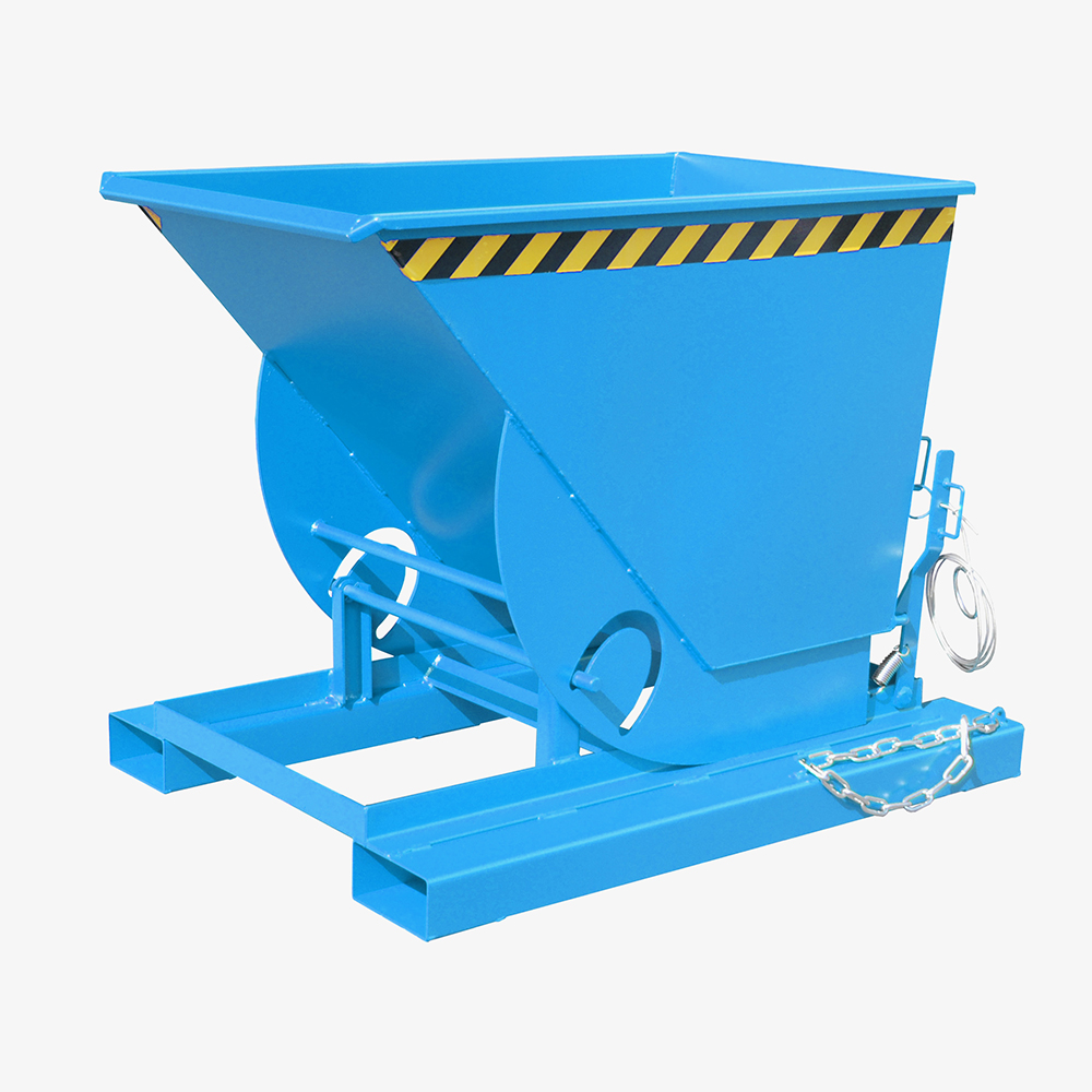 Produktbild von tigerhebezeuge kippbehaelter blau lackiert typ AK 50 BLAU 01 x