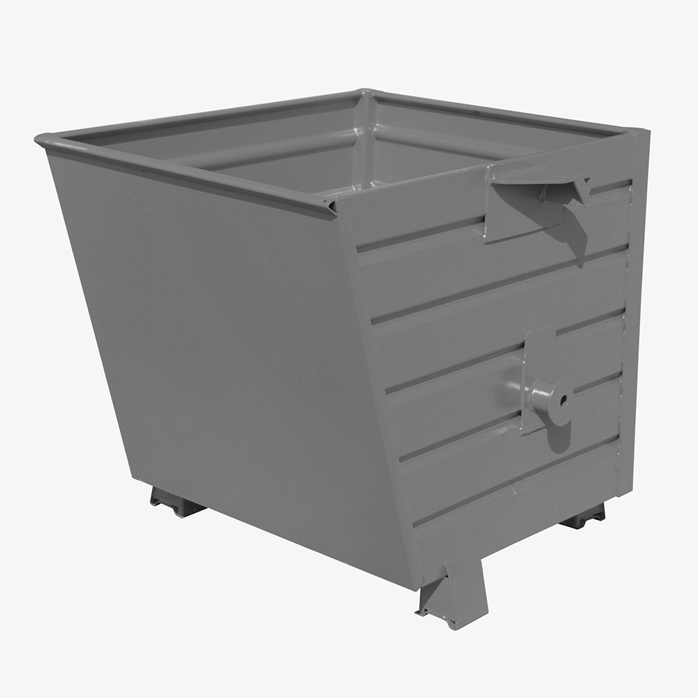 Produktbild von tigerhebezeuge stapelkipper grau lackiert typ BSK 55 GRAU 01 x