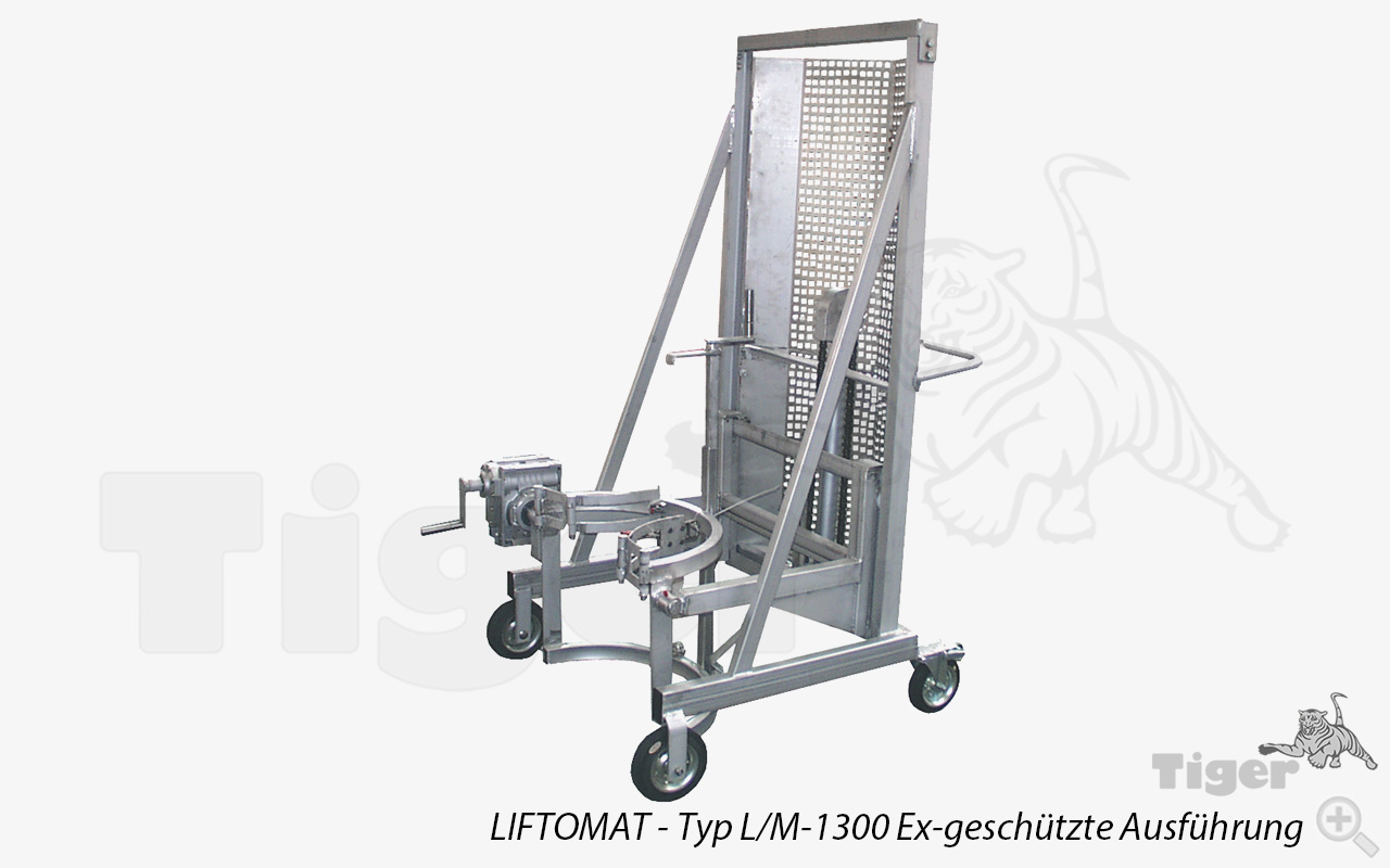 2. Produktbild zu fasshebe kippgeraet liftomat zeichnung