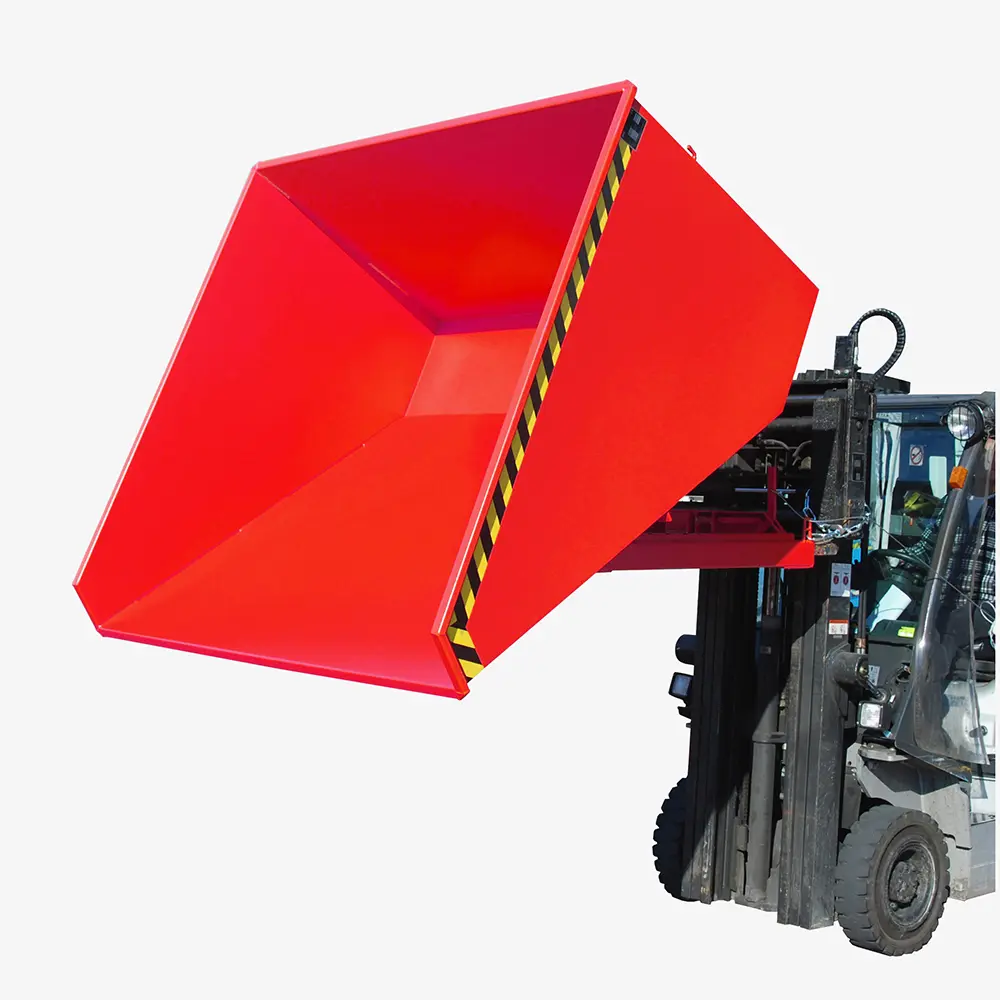 Produktbild von tigerhebezeuge kippbehaelter rot lackiert typ EXPO 2100 ROT 01 x
