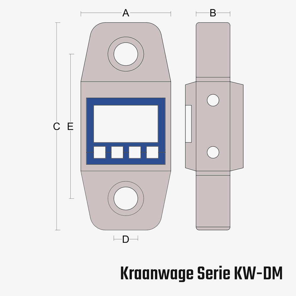 Dynamometer - Kranwaage und Zugkraftaufnehmer in einem Gerät