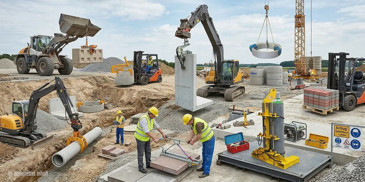 TigerHebezeuge-Shop Einsatzarten Baustelle